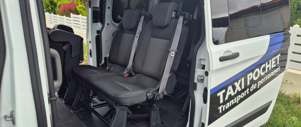 Ford Transit 8 passagers équipé TPMR
