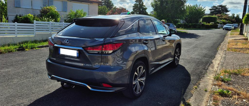 Lexus 450 rxh 4 passagers